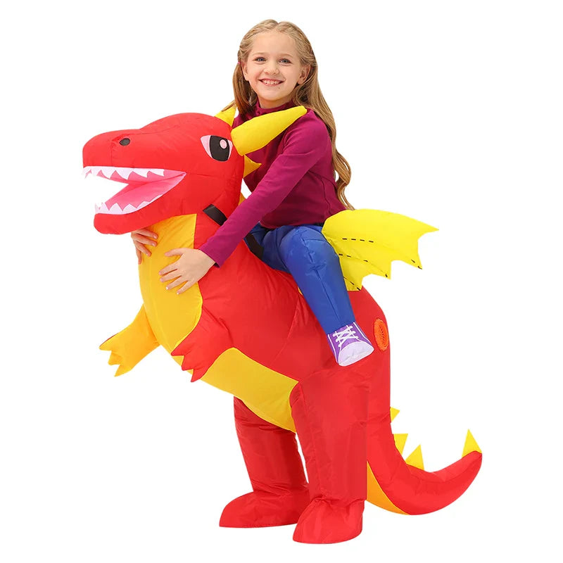 Kids Inflatable Dinosaur Costume