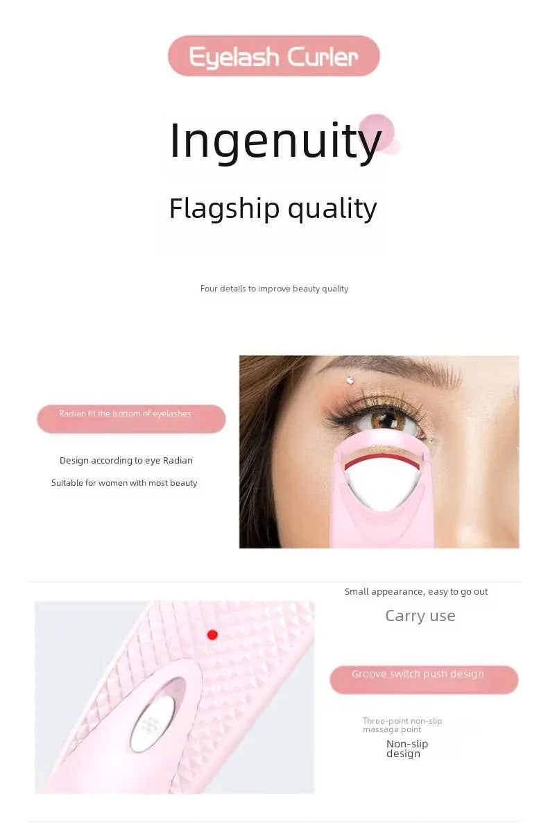 Electric Eyelash Curler – Heating Styling Beauty Tool
