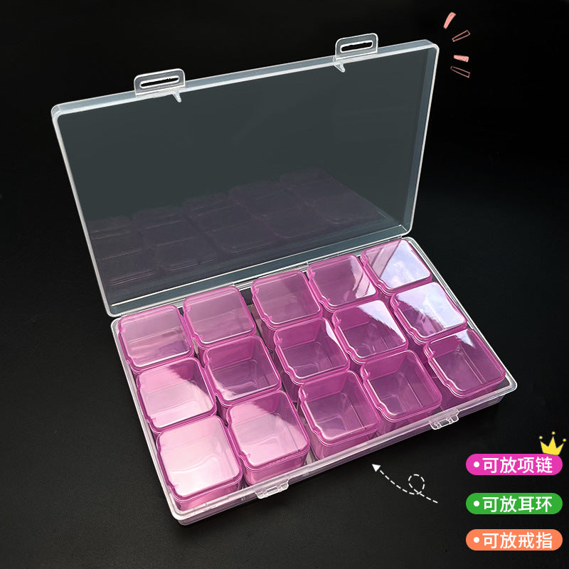 Jewelry Storage Box – Anti-Oxidation Multi-Compartment Earring Organizer