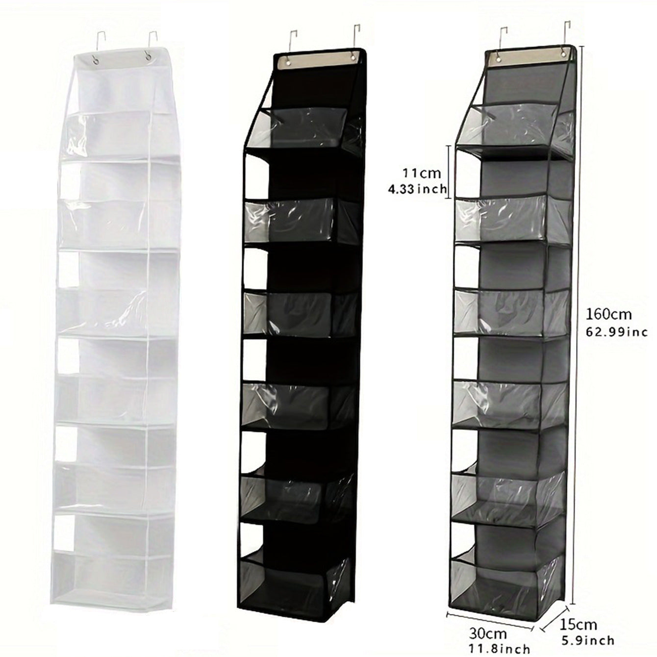 Wall-Mounted Multi-Layer Storage Hanging Bag – Door Organizer