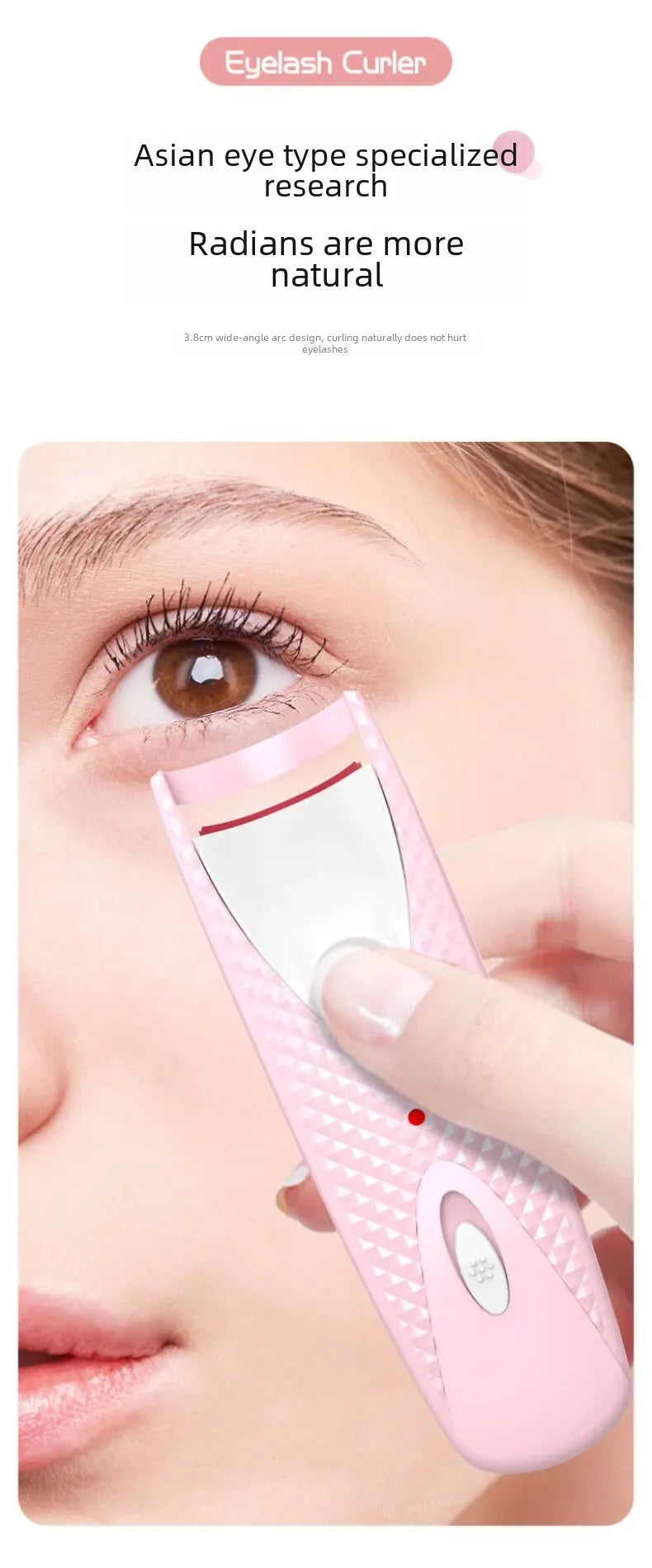 Electric Eyelash Curler – Heating Styling Beauty Tool