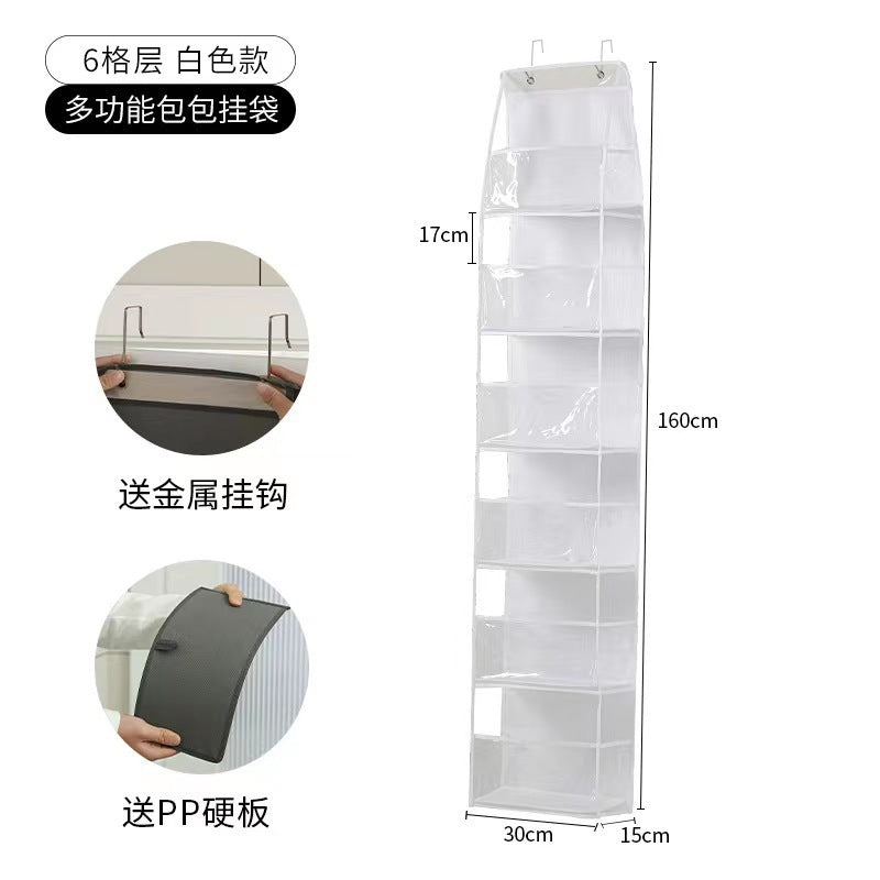 Wall-Mounted Multi-Layer Storage Hanging Bag – Door Organizer