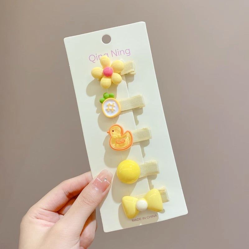 Baby Girl Hair Clips – Gentle Mini Hairpins for Toddlers