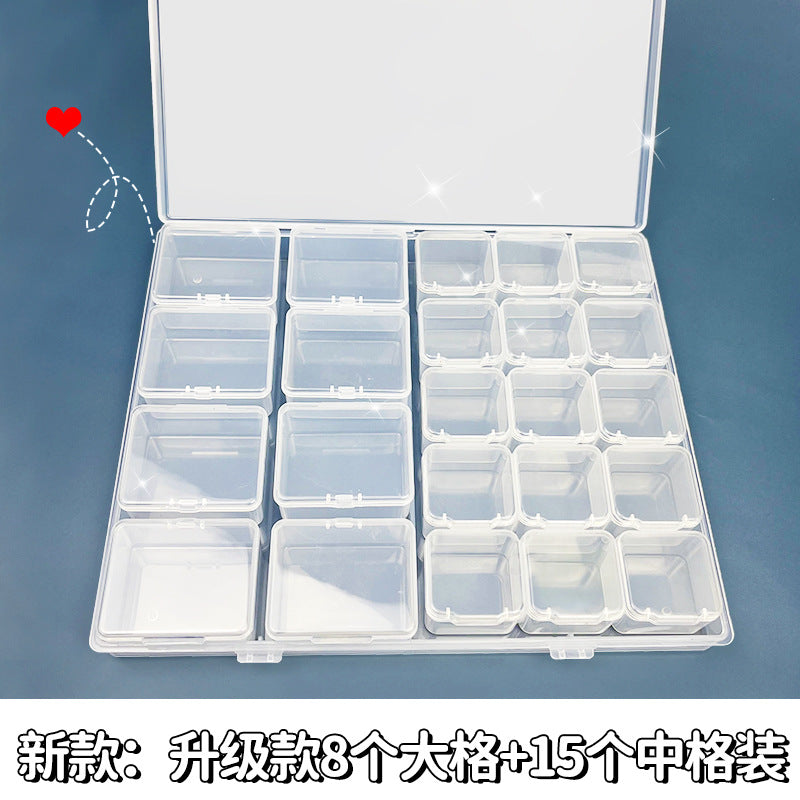 Jewelry Storage Box – Anti-Oxidation Multi-Compartment Earring Organizer