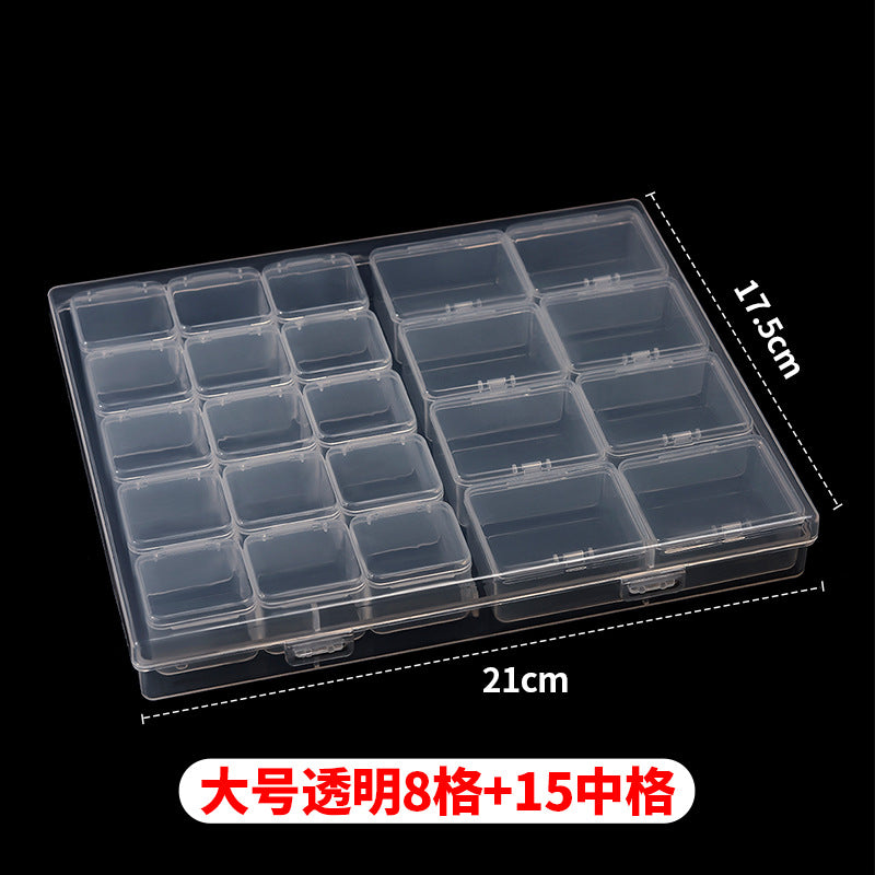 Jewelry Storage Box – Anti-Oxidation Multi-Compartment Earring Organizer