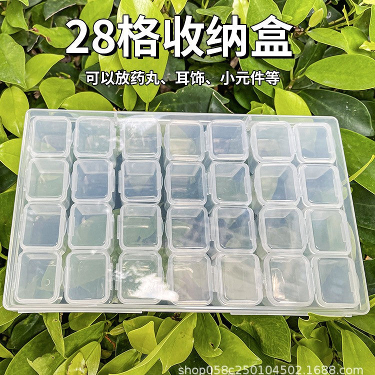 Jewelry Storage Box – Anti-Oxidation Multi-Compartment Earring Organizer
