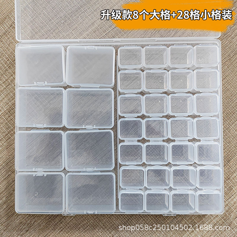 Jewelry Storage Box – Anti-Oxidation Multi-Compartment Earring Organizer