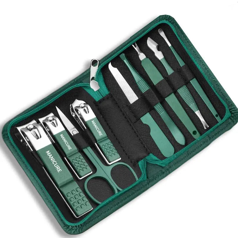 Professional Nail Care Kit with Travel Case