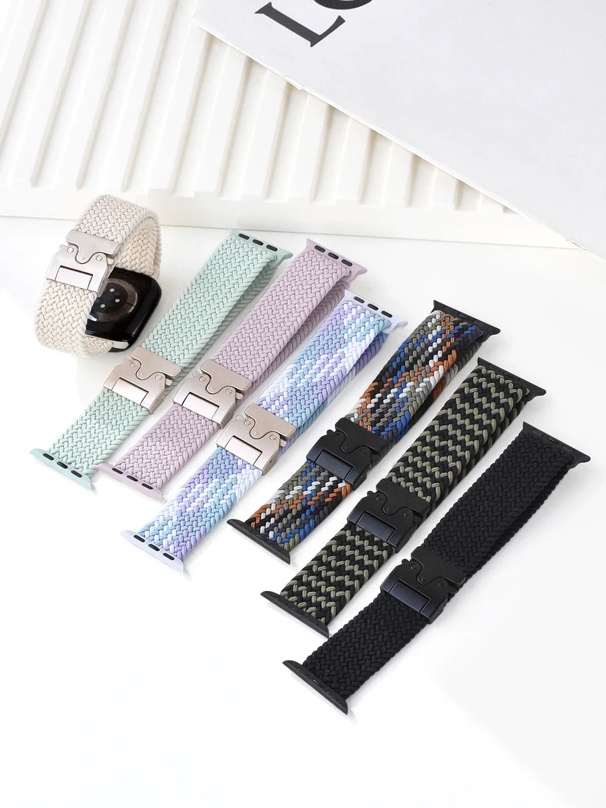 Braided Nylon Apple Watch Band