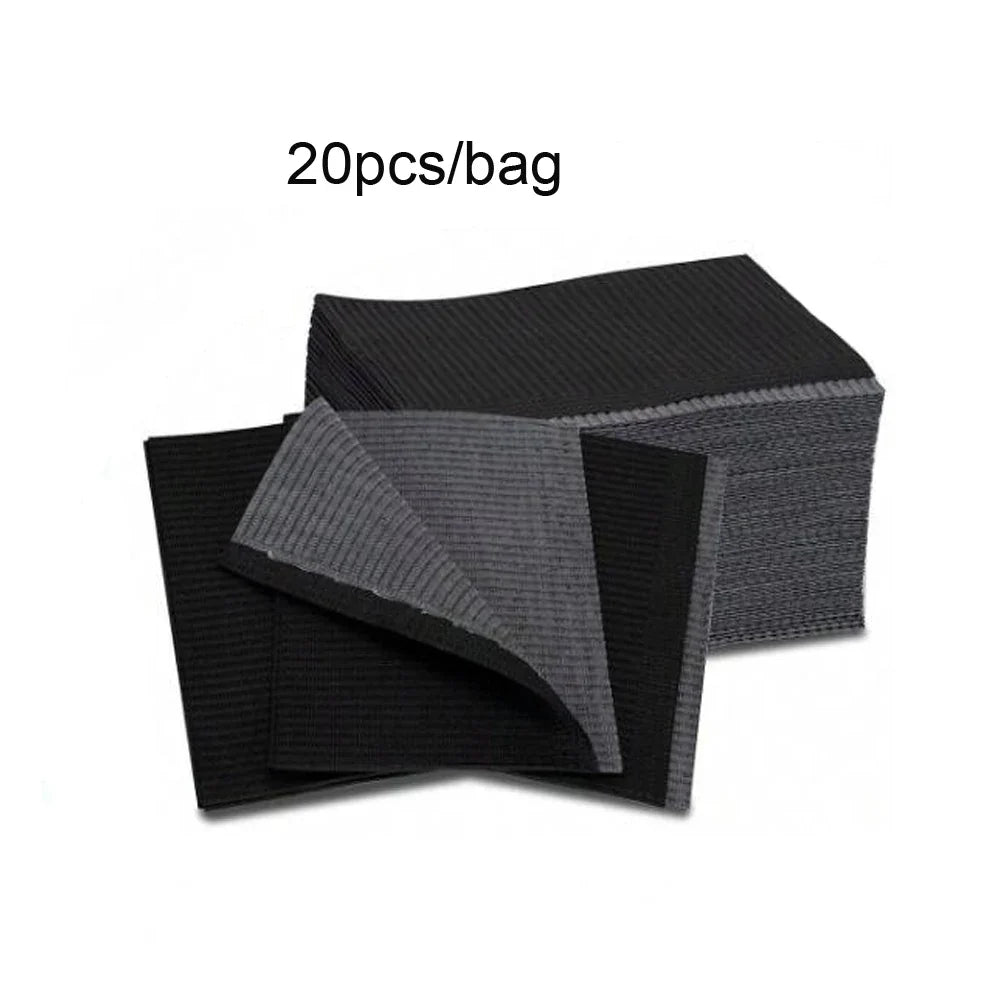 20pcs Disposable Nail Art Table Mat – Waterproof Manicure Tray Liners, Tattoo Cleaning Pads & Salon Protection