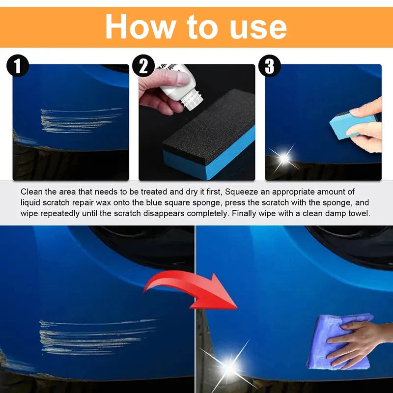 Car Scratch Remover & Swirl Repair Wax