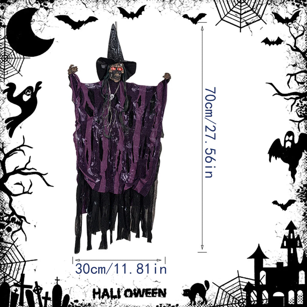 Sound-Activated Halloween Horror Prop