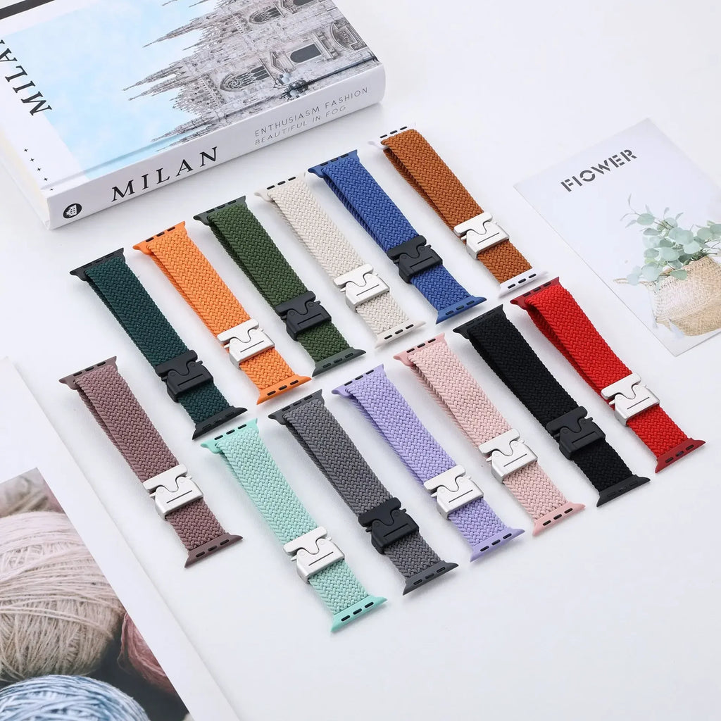 Braided Nylon Apple Watch Band