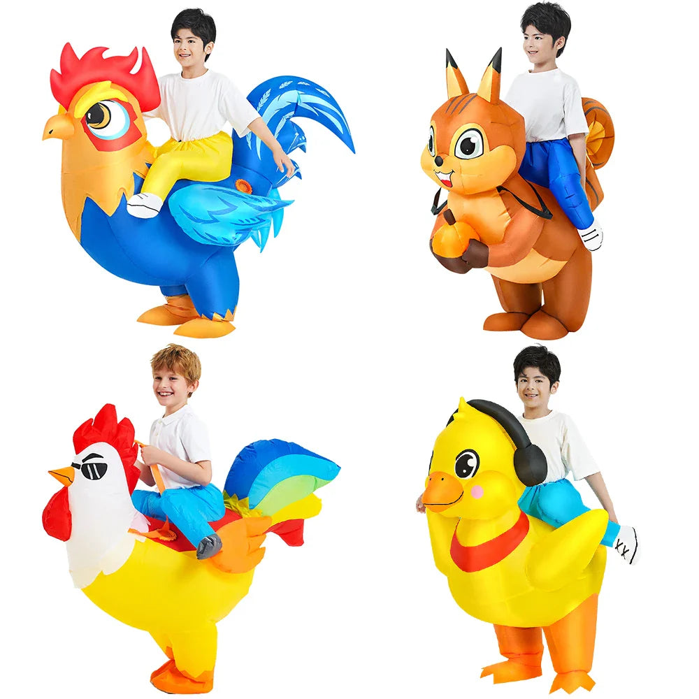 Kids Inflatable Dinosaur Costume