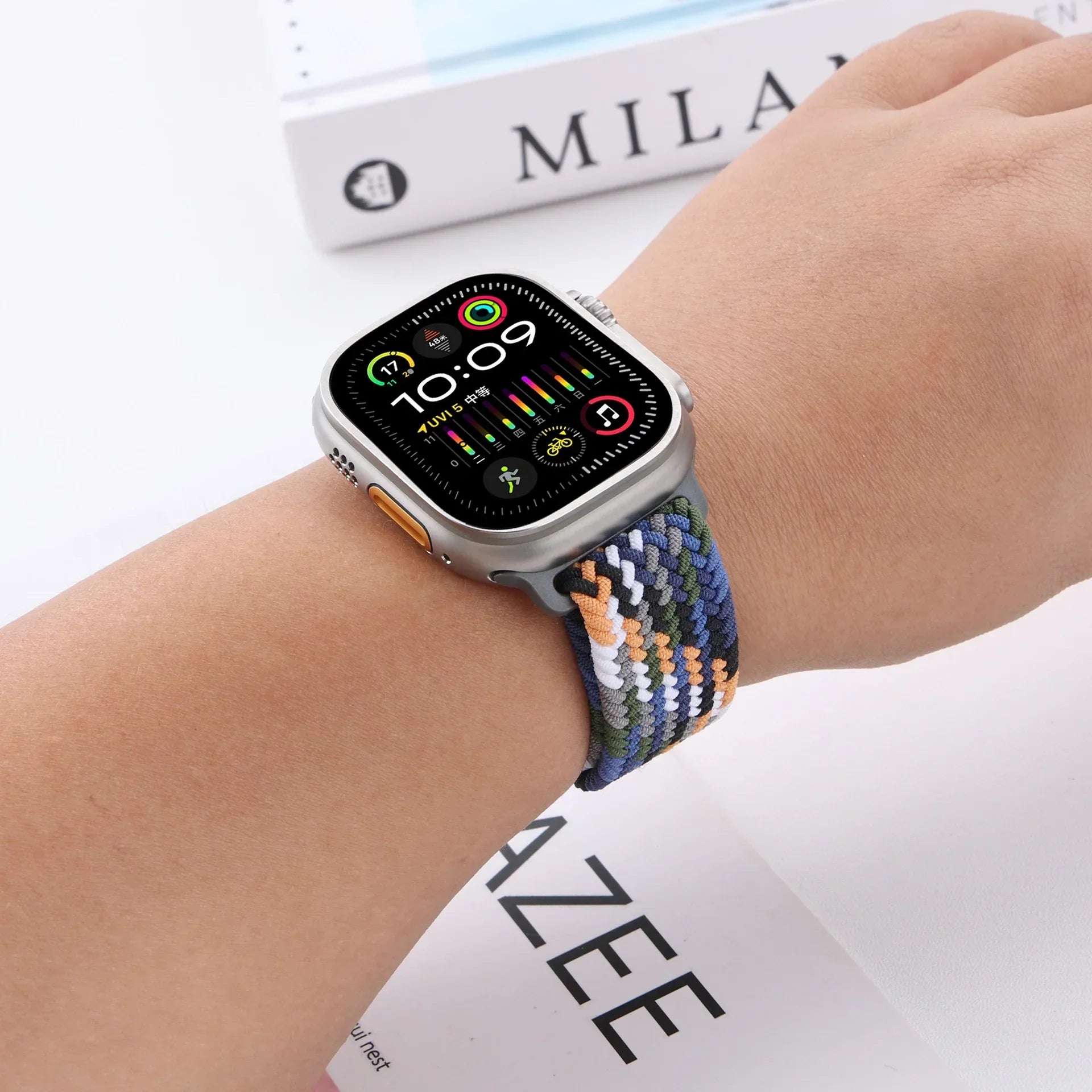 Braided Nylon Apple Watch Band
