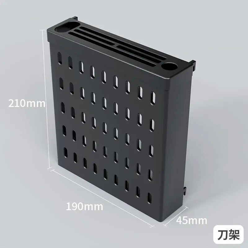 Pegboard Desktop Storage Kit – Vertical & Clip-Type Home Office Organizer