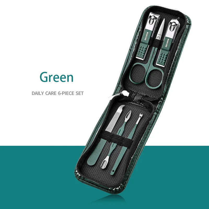 Professional Nail Care Kit with Travel Case