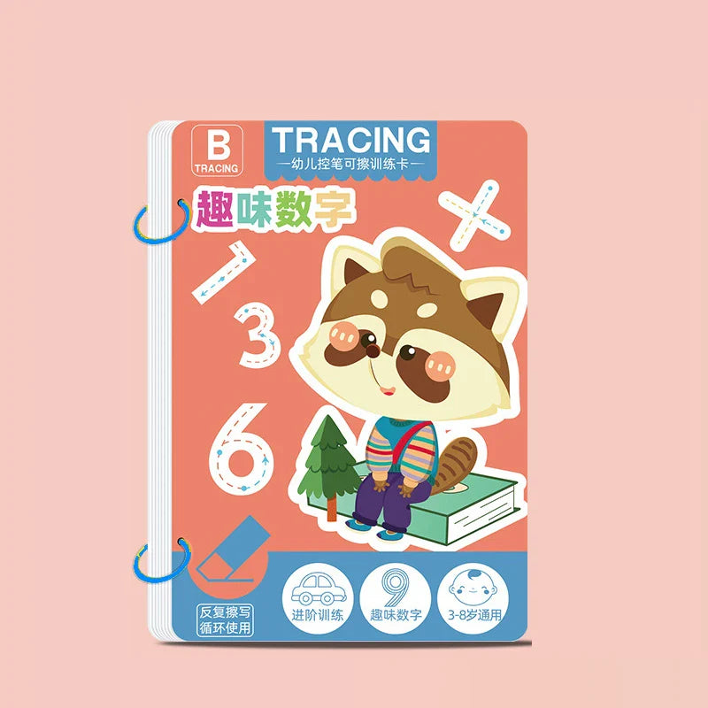 Reusable Toddler Tracing & Writing Workbook