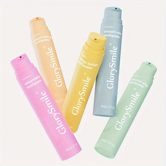 6 Flavors Toothpaste for Teeth Whitening Remove Yellow Bad Breath Tea Stains Oral Cleaning Dental Care