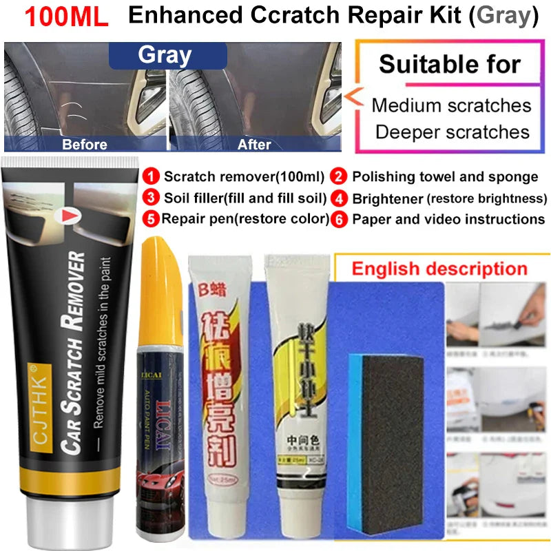 Car Scratch Remover & Swirl Repair Wax