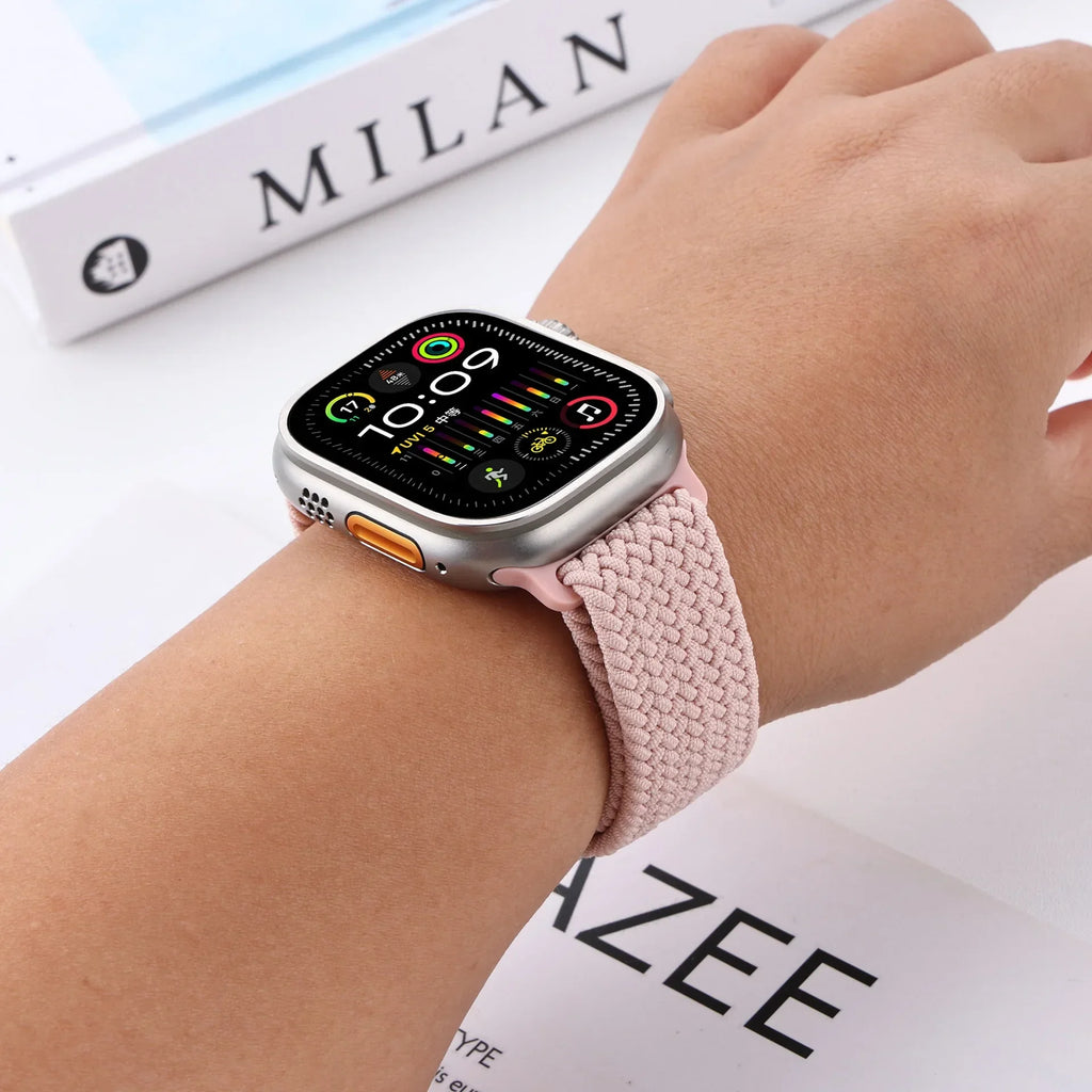 Braided Nylon Apple Watch Band