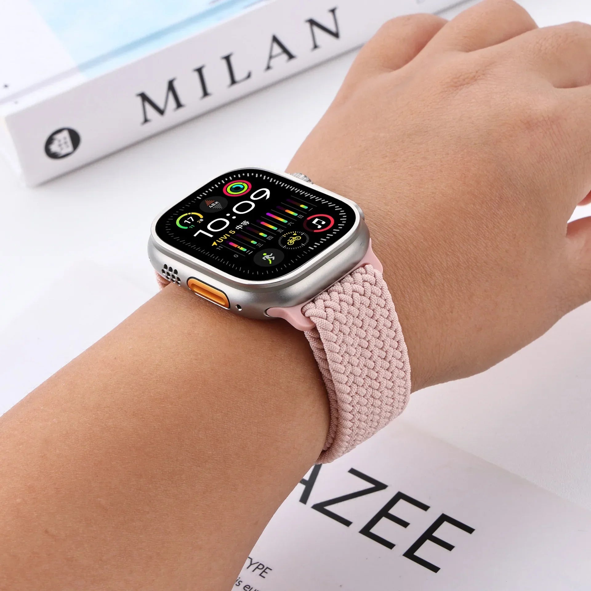 Braided Nylon Apple Watch Band