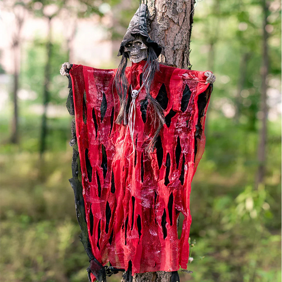 Sound-Activated Halloween Horror Prop