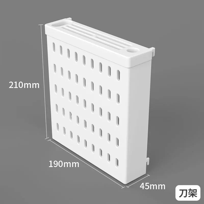 Pegboard Desktop Storage Kit – Vertical & Clip-Type Home Office Organizer